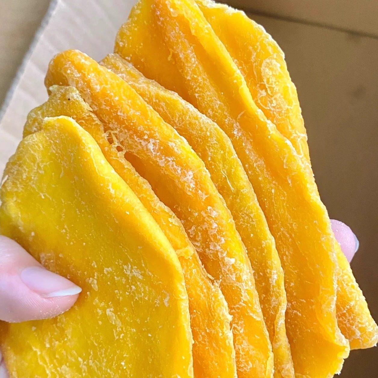 真的很厚的芒果干 干泰国本土产清迈瓦洛洛芒果干 干蜜饯果干 干