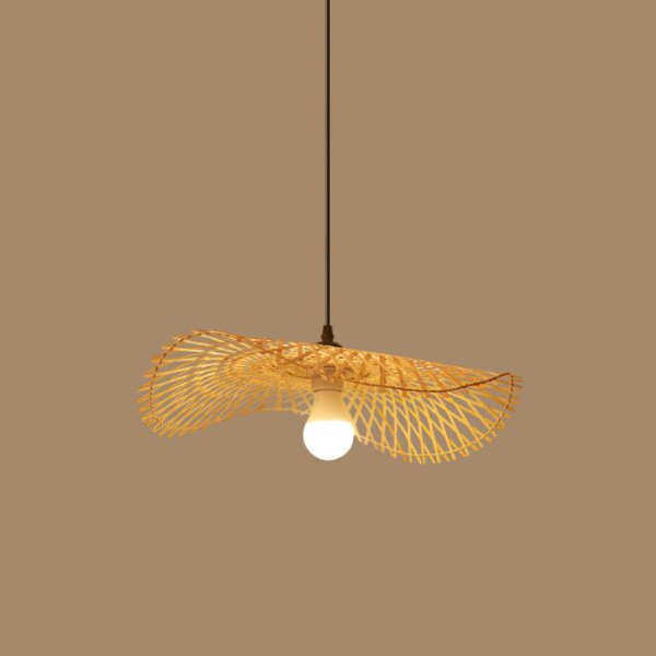 新中式禅意竹编吊灯仿古灯罩灯饰藤编茶室餐饮灯日式竹艺灯笼茶楼,家装灯饰光源,客厅吊灯,淘宝优惠券,粉丝福利购,淘宝优惠卷