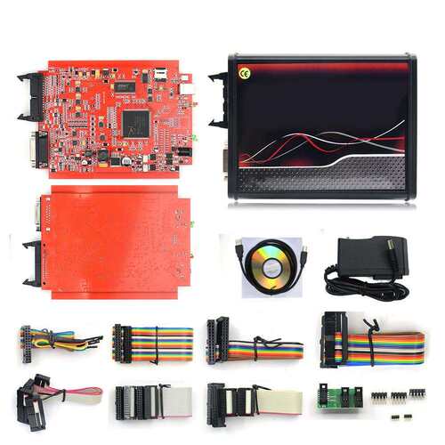 KTAG V7.020 红色PCB板 ECU KTAG 4个LED灯智能诊断仪芯片