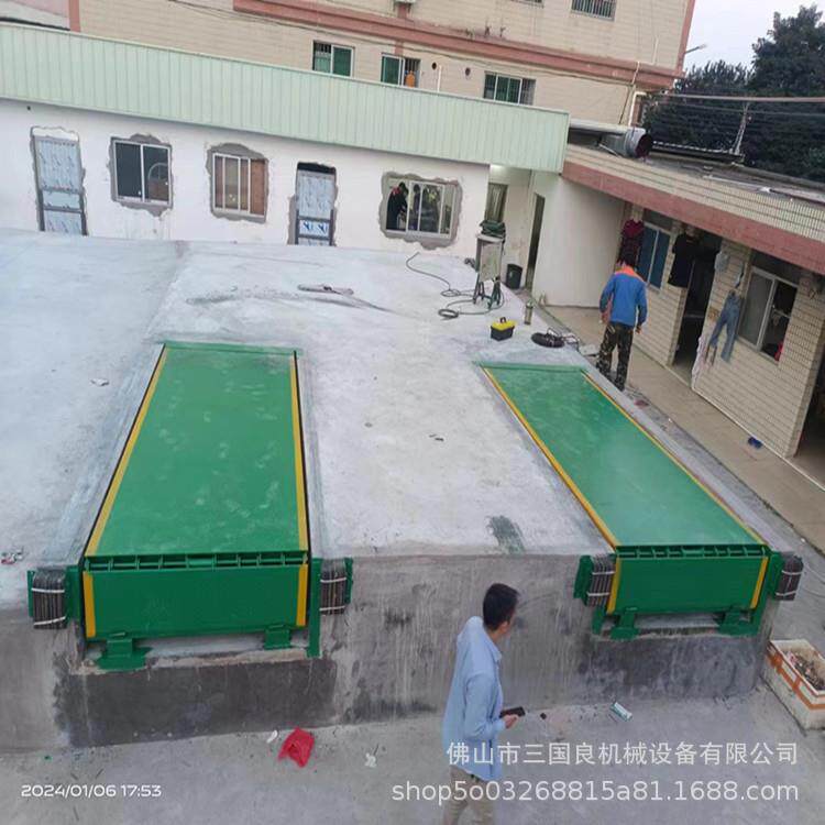 装集装箱平台登车桥标准尺寸车桥固定式登车桥
