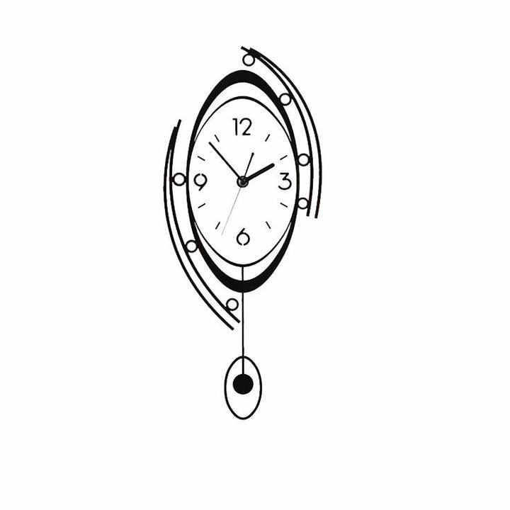 新款网红钟表挂钟客厅现代简约家用书房卧室静音挂墙时钟