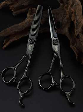 剪 6剪理发剪刀美发 fhr10刘海.个性华尔 寸剪 0  平黑色