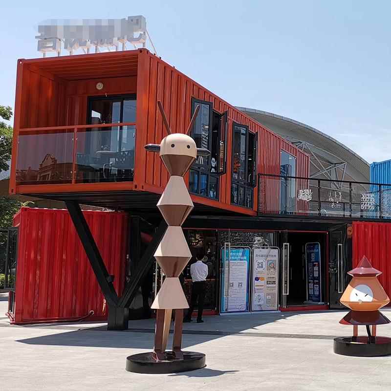 集装箱房屋设计改造别墅加工房屋展厅售楼部商铺民宿旅游开发