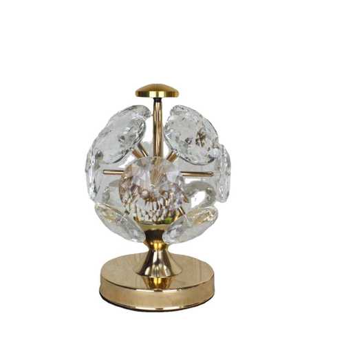 灯具床头卧室创意水晶装饰灯新款书房简约后现代客厅台灯入户柜台