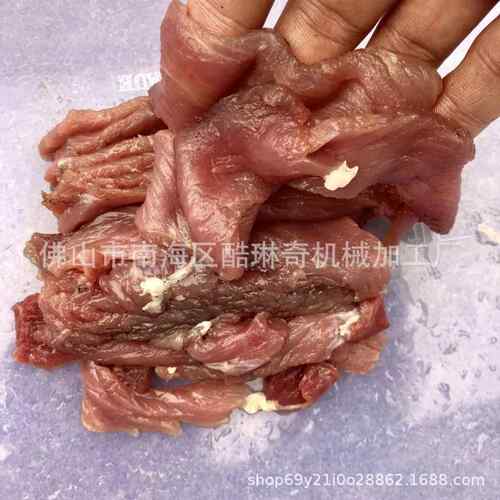 青椒肉一次成型机切KAH丝机/丝次成型切一牛羊肉无骨鸡肉切肉丝机