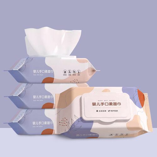 Baby Hand and Mouth Wipes for Home Use with Lid, Children's