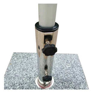 户外庭院太阳伞底座圆形侧拉轮子大理石底座沙滩广告阳台遮阳伞