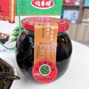 山东单县特产时楼大坛子爽口鲜辣椒酱脆辣椒农家手工制作礼盒装