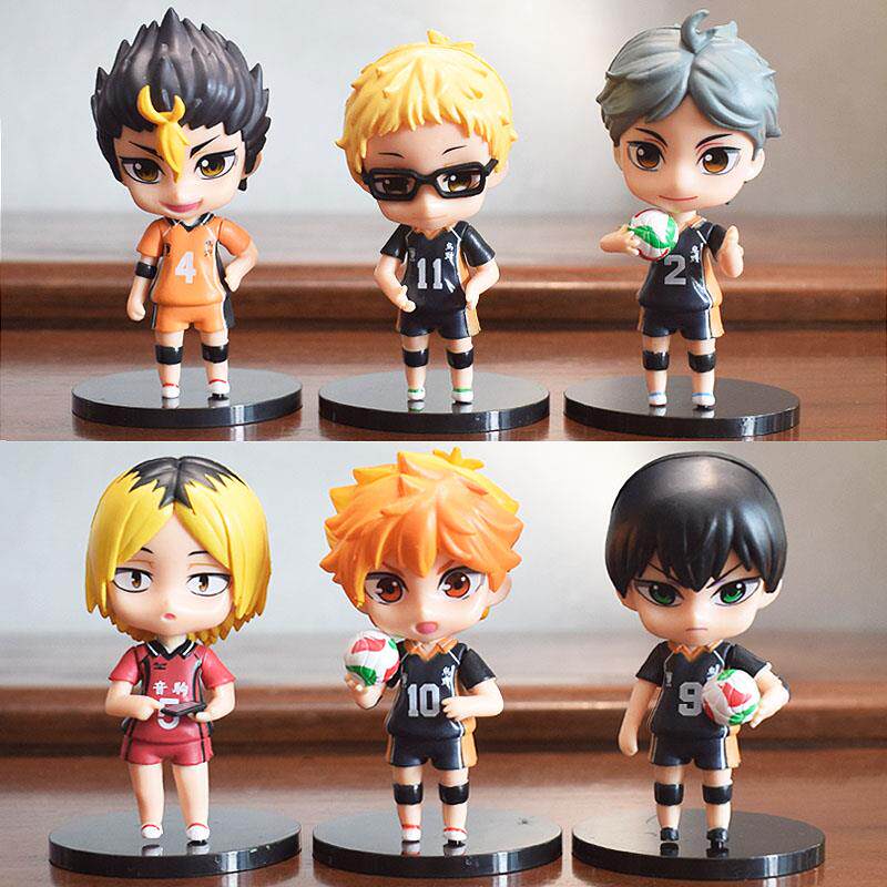 排球少年手办 日向翔阳影山飞雄月岛萤乌野摆件公仔玩具模型礼物