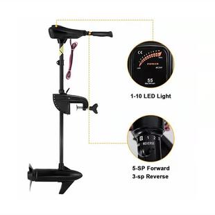 TRM 32船用推进器12V无刷塑料船挂浆机船外机马达螺旋桨舷外机