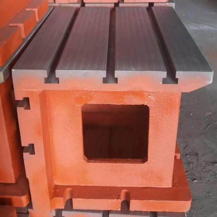 现货供应精密T型槽方箱 摇臂钻床工作台 工装垫箱机床工作台垫箱