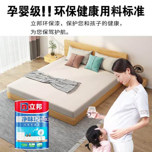 9木W简约白色实床架榻榻米落地矮床头599米1.1.8米单人双人阁楼经