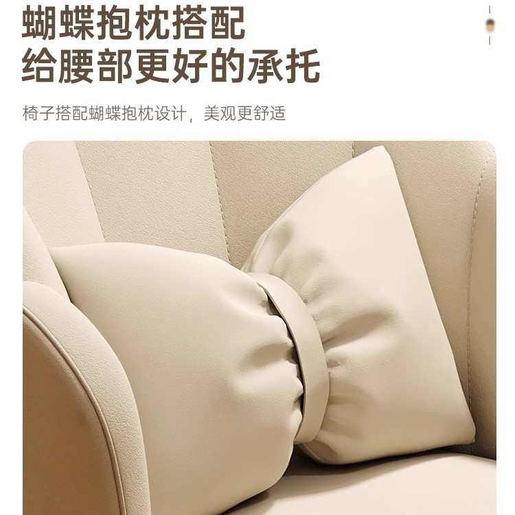 化妆凳轻奢高级感梳妆凳子女生卧室梳妆台专用椅子美甲奶油风凳子