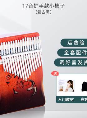 正品卡林巴指琴乐正21音小型器适合女生的拇简单易品学网红手指琴