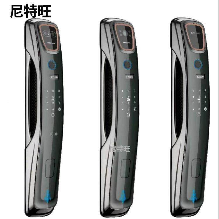 人脸入识别锁指纹锁可用视电子密码锁家防TM20盗门全自动户门智能