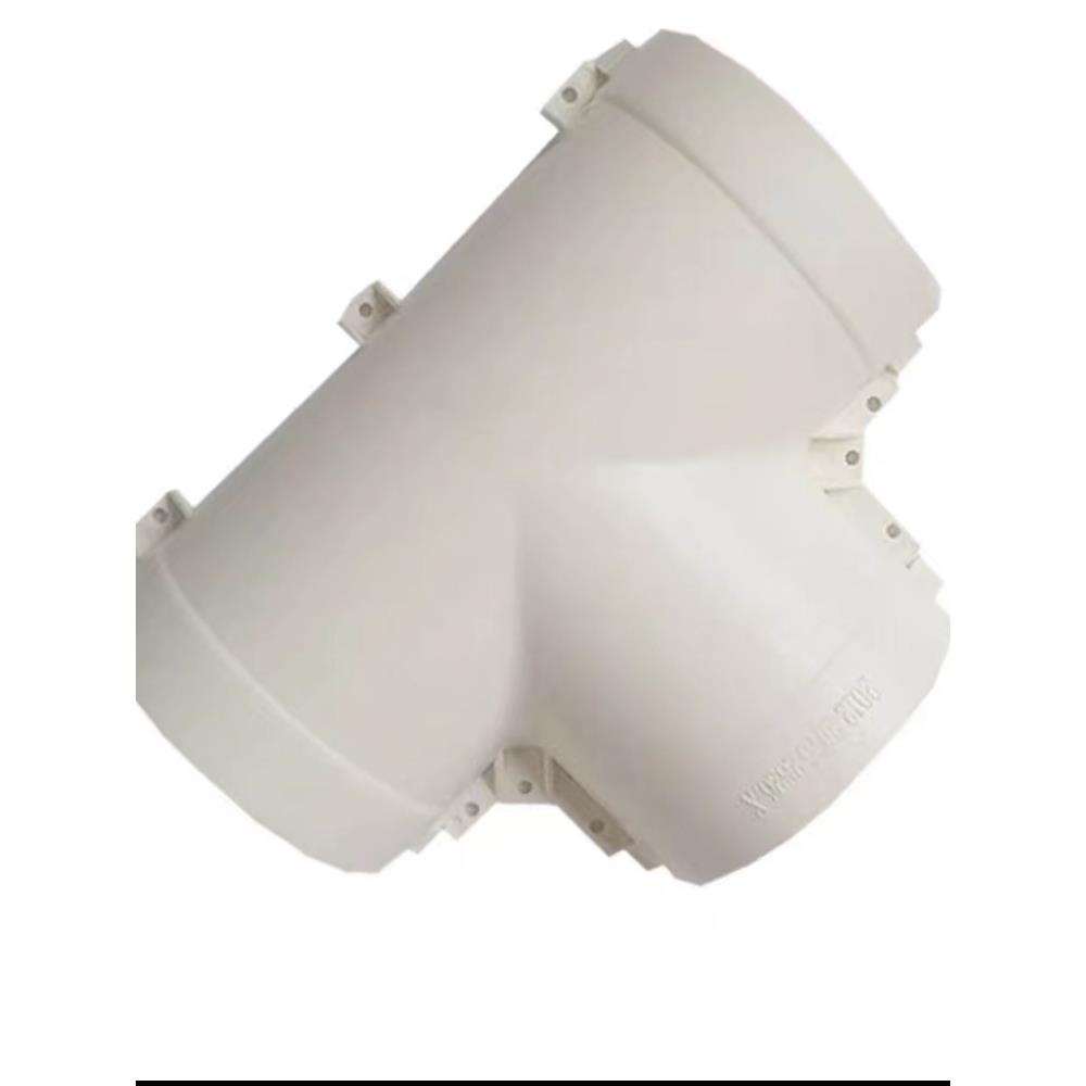 厂家直供PPR一体保温管卡扣配件管壳外包PVC护套连接片三通防晒