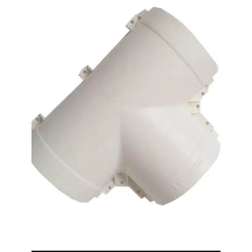 厂家直供PPR一体保温管卡扣配件管壳外包PVC护套连接片三通防晒