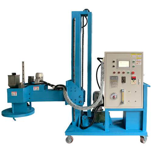 喷粉式铝液除气机 上海典颖 铝液除气精炼机 移动式 吊装式 定 制