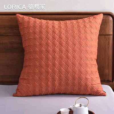 高档大骆易家床头靠枕沙发抱垫枕2025新款床上软包靠背枕客厅靠榻