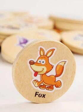 Children Montessori Toys High Quality Wooden memory Games Ca