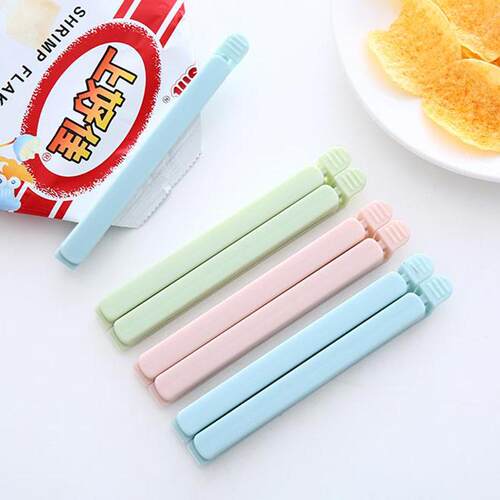 5 Pack of Sealing Clips for Snack Bags, Food Clamps, Plastic