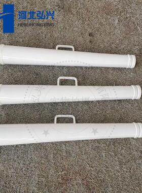 大象泵车通铺耐磨焊变径管 DN150-125*1400耐磨变径管 双层弯头