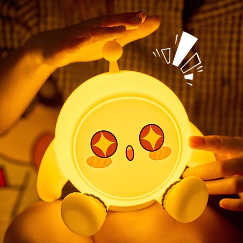 蛋仔派对拍拍小夜灯睡眠床上头氛围卧室宿舍充电夜晚网红高级感