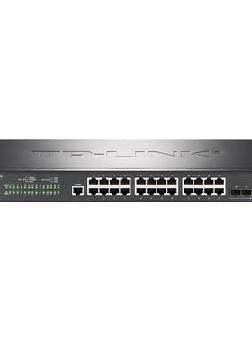 TP-LINK TL-SH5428 4个SFP+24个千兆网口 万兆上联三层网管交换机