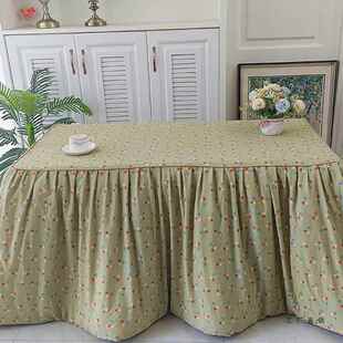 加厚烤火被可拆洗电取暖桌罩套烤火架被子电暖炉被套长方形烤火被