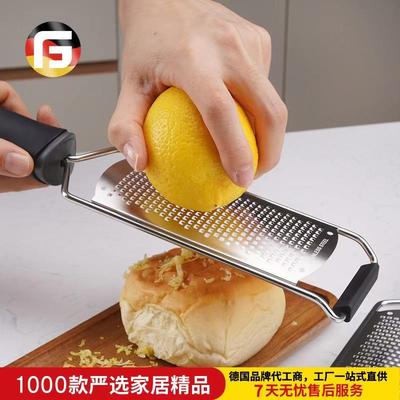 柠檬擦丝器奶酪芝士擦丝工具创意厨房刨削器不锈钢刨丝器磨粉器