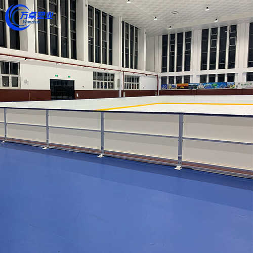 厂家直供仿真冰板 可拆卸仿真冰溜冰板 自润滑仿真冰 滑冰场馆