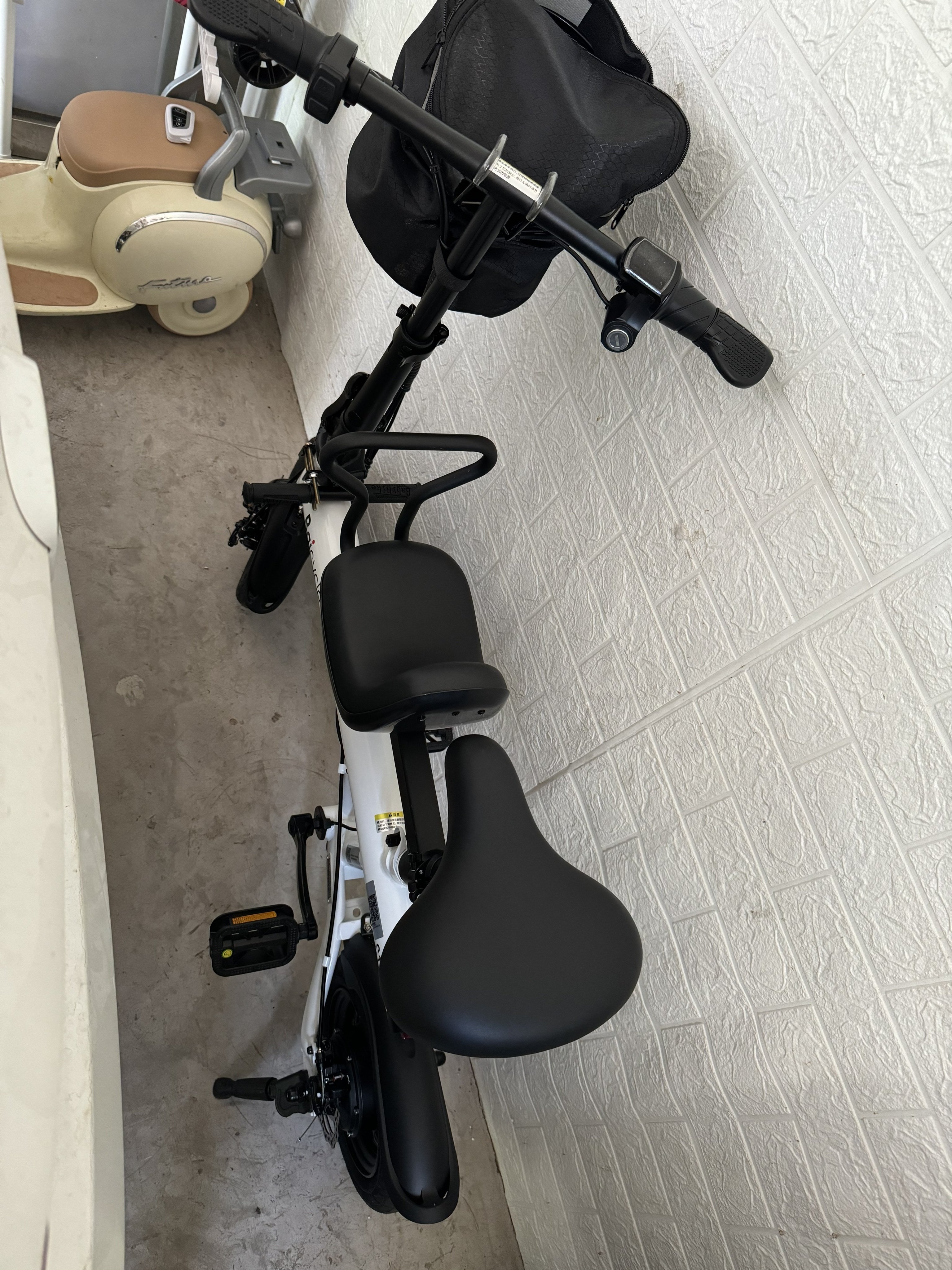 Электровелосипед Baicycle складной | Легкий городской велосипед с литиевой батареей | Компактный мини-электровелосипед для женщин, поездок на работу и в городе photo review