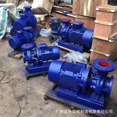ISW/IRW卧式单吸清水离心泵IRG80-350B增压热水循环泵管道泵