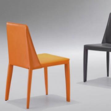 3159-921北欧轻奢餐椅家用现代简约设计师创意休闲椅子酒店餐厅不