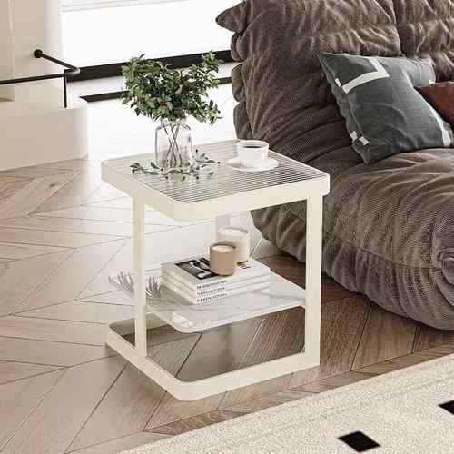 奶油风沙发小边几边柜客厅家用现代网红卧室床头小桌子简约小茶几