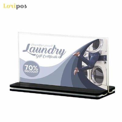 A5 Acrylic Frame 15*21cm 20pcs Acrylic Label Holder Stand