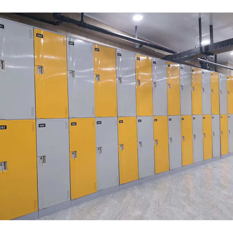 游泳馆智能储物柜ABS塑料更衣柜员工浴室健身房更衣柜电子感应锁