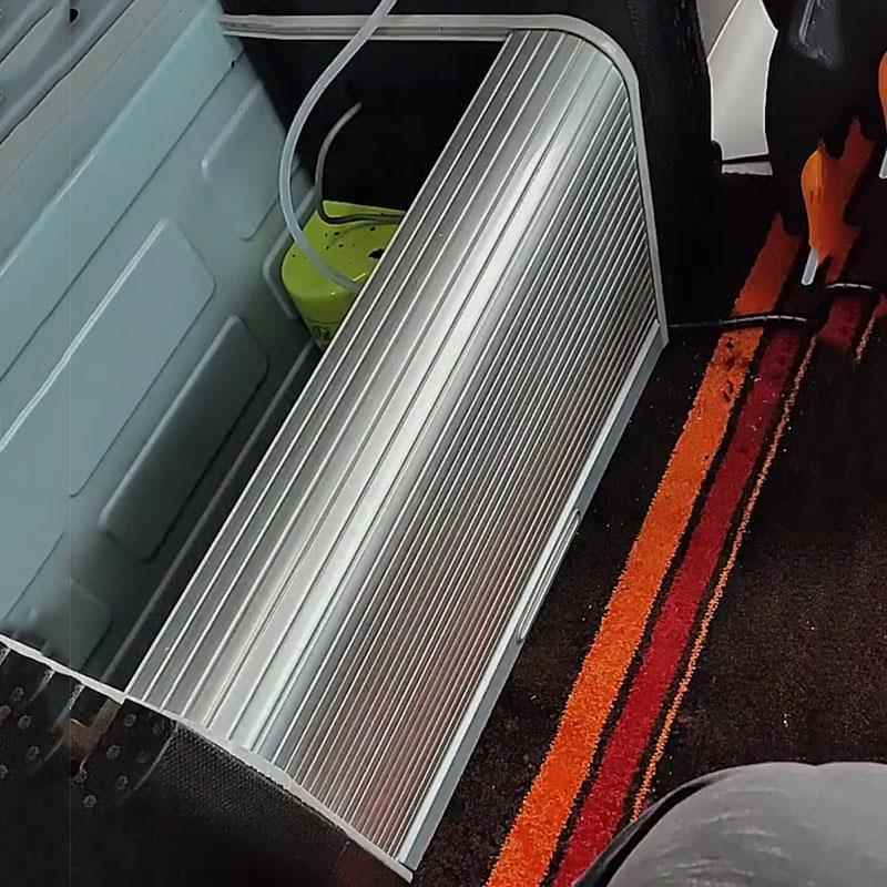 专用改装卧铺门手动式卷帘门帘解放jh6装饰用品汕德卡g7s卧铺抽屉