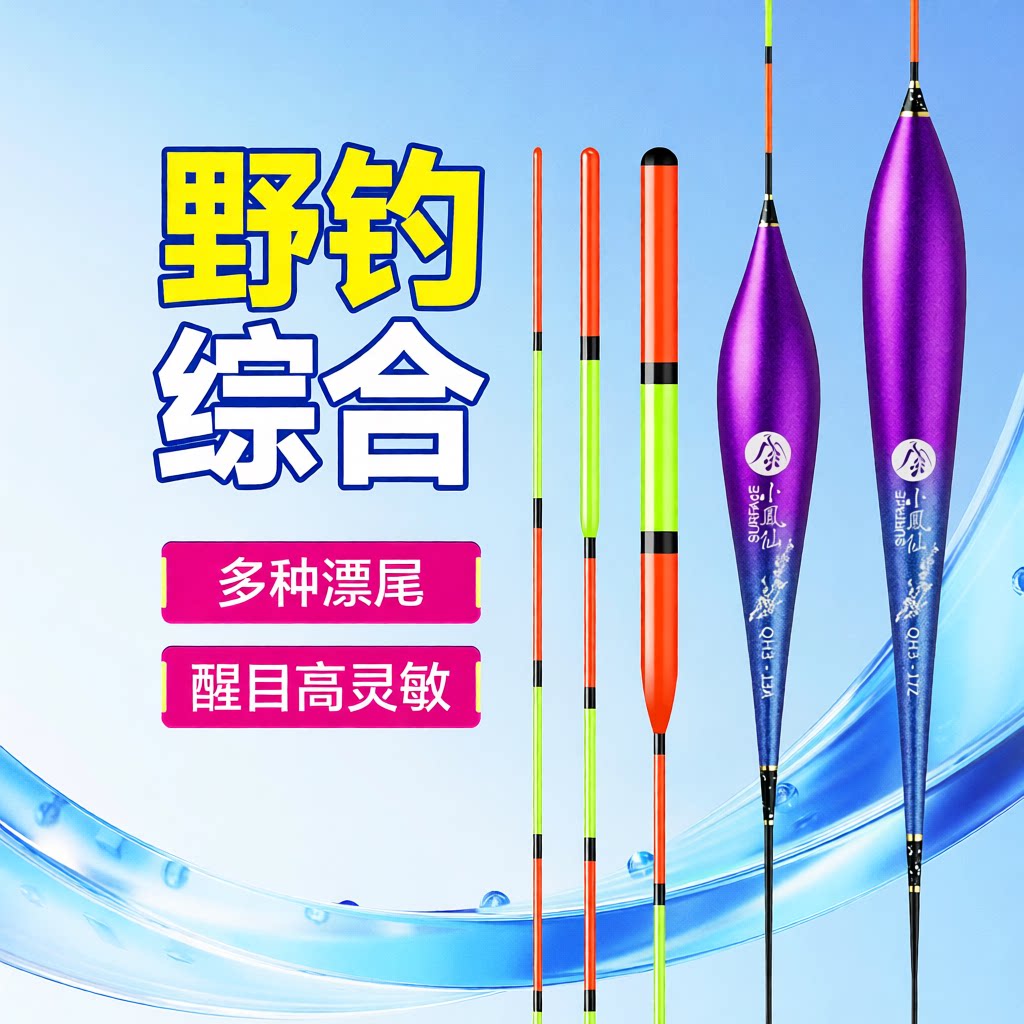 纳米水漂鲫鱼鲤鱼灵敏钓鱼浮漂
