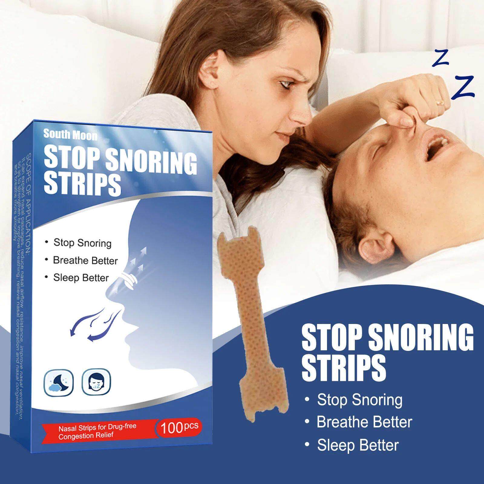 South Moon Care Nasal Strips, Anti-Snoring Snore Care Sleep