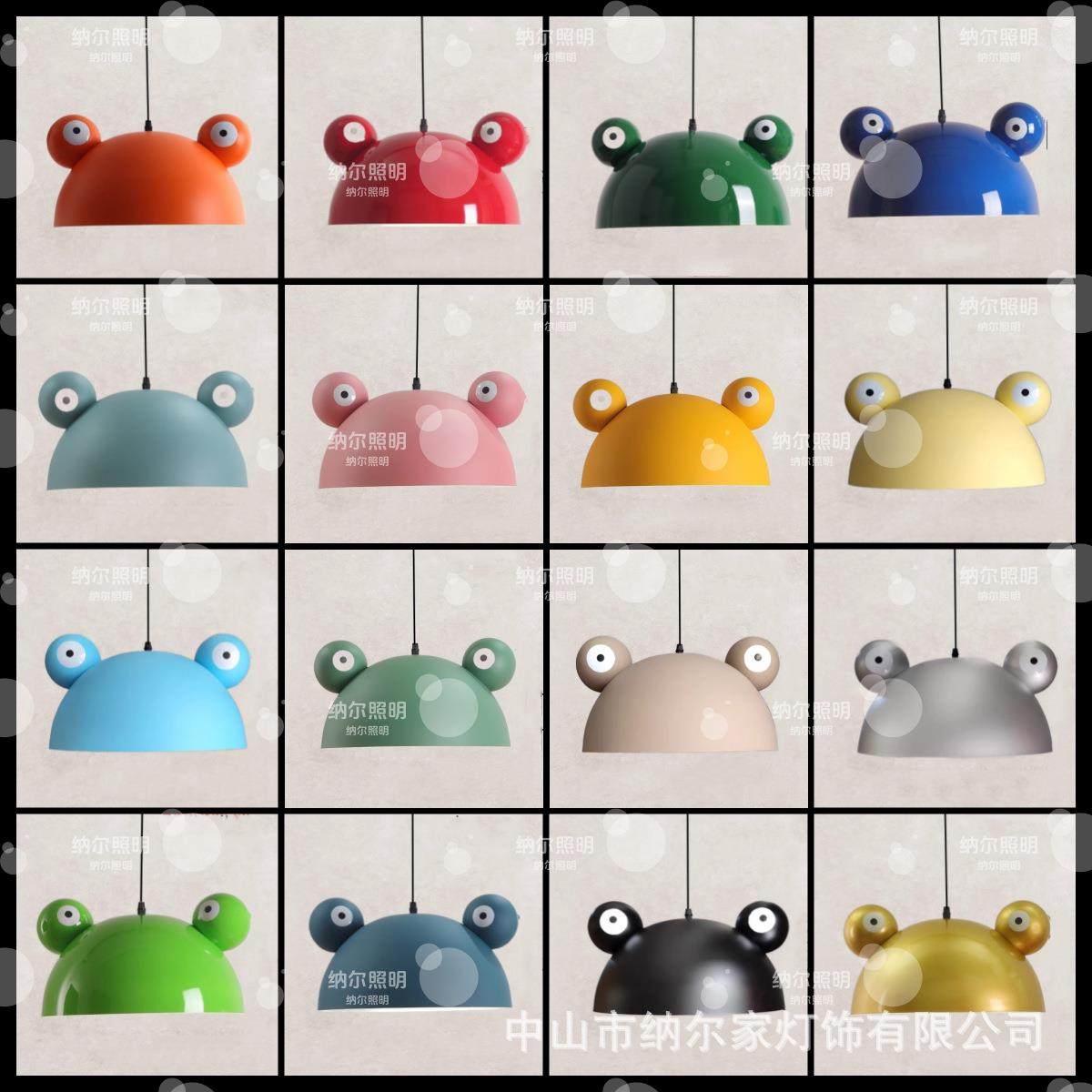 青蛙吊灯个性店铺北欧幼儿园教室火锅店工业风餐厅理发店灯具家居,家装灯饰光源,智能吊灯,淘宝优惠券,粉丝福利购,淘宝优惠卷