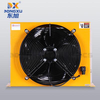 东旭液压油铝合金风冷却器液压散热器AH1417钎焊翅片风冷式冷却器