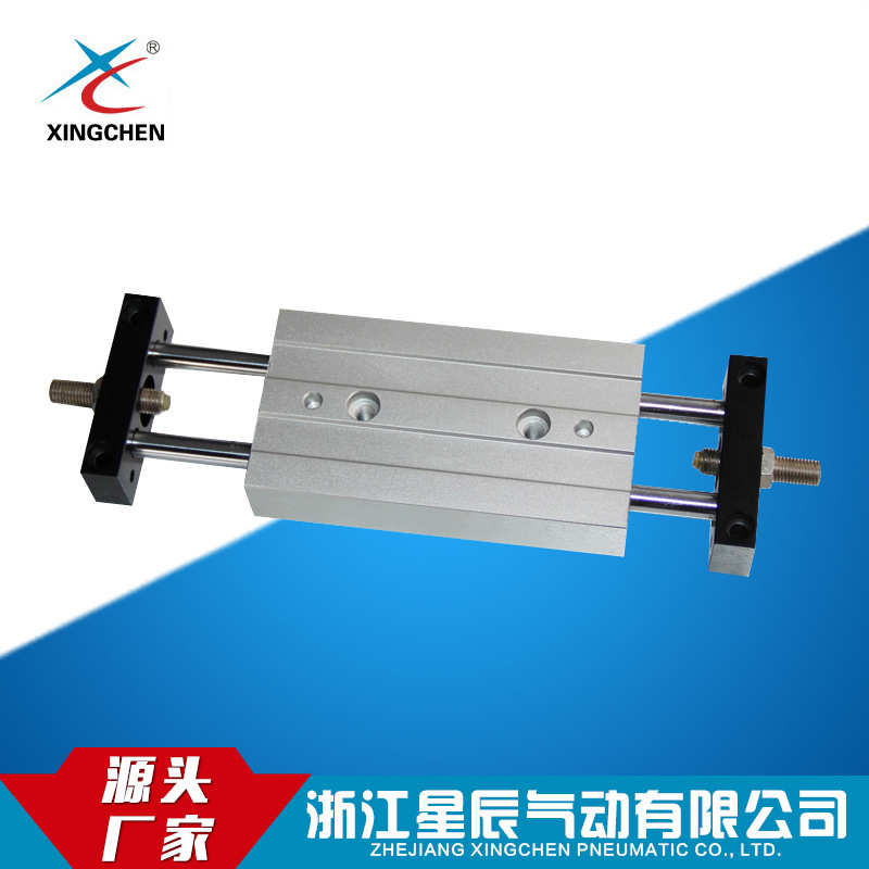 乐清货源 双杆气缸系STMS25 滑动装置气缸 滑台气缸专业气缸