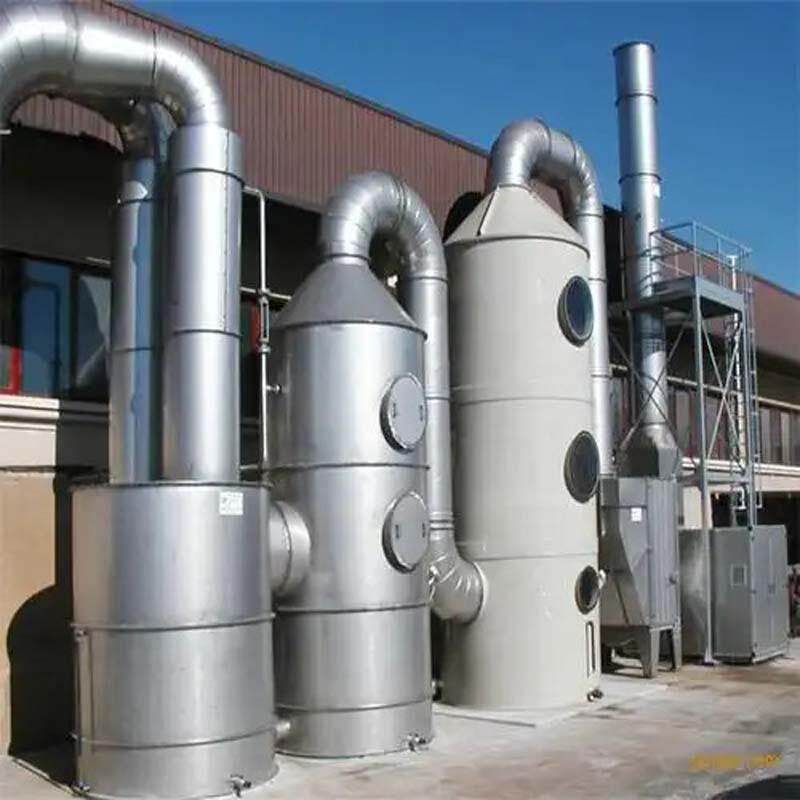 pp酸雾喷淋塔废气治理设备除尘洗涤净化生物除臭pp酸雾喷淋塔