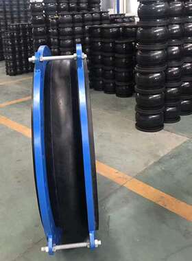 头售DN50-DN3000翻边带限位装置销可曲KDF挠胶接防拉橡脱膨胀节