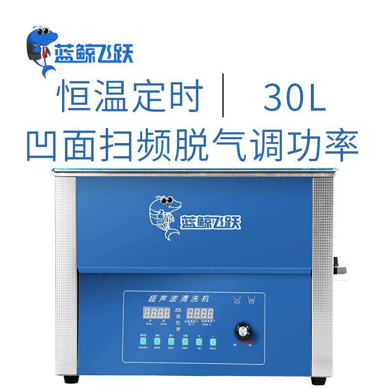 实验室台式超声波清洗器30L容器瓶清洗机功率可调扫频脱气功能