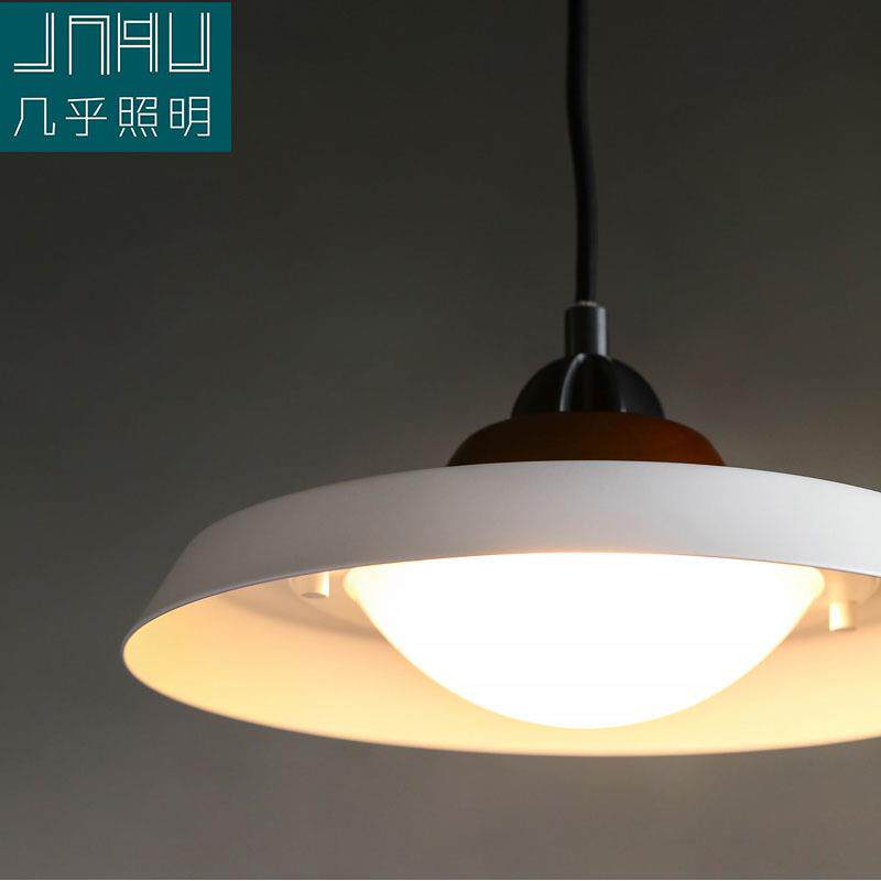 新中式设计师中古复古工业风吊灯铁艺玻璃吊灯餐桌餐厅饭店灯具