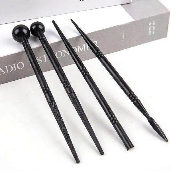 4Pcs/Set Cake Bakeware Carved Pens Flower Modelling Tools