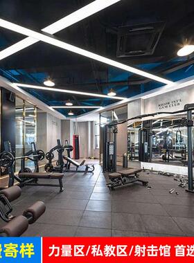 健身房橡CSS地垫减震垫力量区哑铃隔防震身垫健器材家用运动音胶