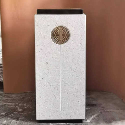 大理石底座新中式国风装饰摆件展馆展厅轻奢客厅设计装饰品